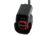 Разъем топливной форсунки Bosch EV6, датчика ABS, кондиционера, заднего хода Ford, Volvo, Chevrolet, (2 pin) 2 контакта, с проводами