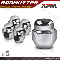 Гайка колесная конус M12 x 1 25 L=29 ключ 21 Хром