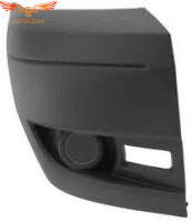 Transit  2006-2013 правая часть переднего бампера без противотуманок