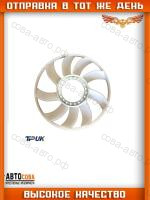 Крыльчатка Ford TRANSIT 2.5 D +AC 1994-2000 белая  в  ободе