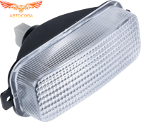 Указатель поворота КамАЗ, КрАЗ, МАЗ без лампы (P21W) белый 12-24В