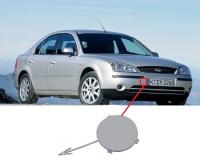 Заглушка переднего бампера, под крюк буксировочный / FORD Mondeo-III