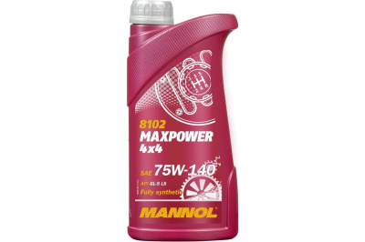 Масло трансмиссионное (1л) MANNOL MAXPOWER GL-5 75W140