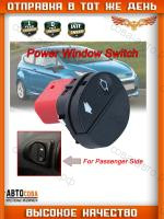 Кнопка стеклоподъемника FORD Connect / Fiesta 02-08 / Fusion / Ka / Puma RH одинарная 6pin  (1107243)