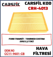 Фильтр воздушный Ford Transit 2.2TDCI 10.2011-  (340x300x37)