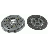 К-т сцепления Transit 2004- 2.4TDCI (260mm)  DMF широкое феродо