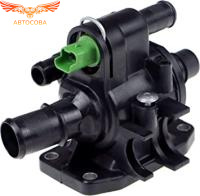 Корпус термостата с термостатом для 1.4 TDCi   ->12.2009