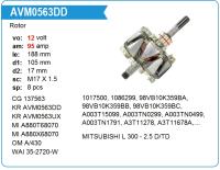 Якорь (ротор) генератора TRANSIT до 2000 (95A)