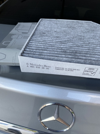 Фильтр для а/м Mercedes GLC X253 (15-)/E W213 (16-)/C W205 (14-)/GLE V167 (18-) (салон, уголь.) A4638352800