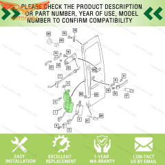 Механизм замка кабины правый и задней двери Mercedes Benz Sprinter 1995-2006 / Vito 638 1996-2003 / VW LT 1996-2006