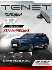Передние тормозные колодки Тенет Т7