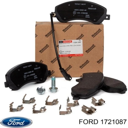 Колодки тормозные передние Ford Transit 2006-2014 RWD