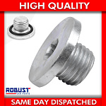 Сливная пробка (болт) масляного поддона двигателя Opel Chevrolet (GM)