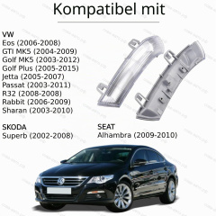 Повторитель поворота в зеркало VOLKSWAGEN GOLF / PASSAT / SUPERB