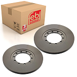 Диск тормозной задний Transit 2006-2014 RWD D=280mm