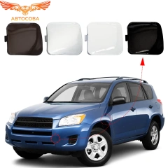 Крышка ЛЕВАЯ фаркопа переднего бампера, буксировочная проушина для Toyota RAV4 2009-2012