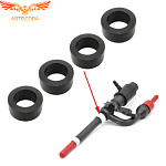 Уплотнитель 4 штуки Ч-образной форсунки ВЕРХНИЙ Ford TRANSIT 2.5D / TD