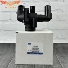 Корпус термостата Transit 2.2TD FWD (с датчиком) (FOMOCO BK2Q-8A586-AB)