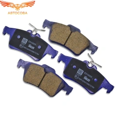 Колодки тормозные FORD FOCUS II/III/MAZDA 3/OPEL VECTRA C/VOLVO S40 задние Ceramic