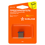 Предохранитель картриджный гнездовой MINI (10x12x16мм) 70А в блистере 1 шт.