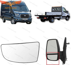 Стекло ЛЕВОЕ зеркала НИЖНЕЕ Ford Transit 2013- 