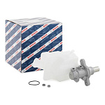 Главный тормозной цилиндр Transit 2006- 2 вых. +ABS