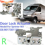 Замок двери кабины правой Mercedes Benz Sprinter 1995-2006 / Vito 638 1996-2003 / VW LT 1996-2006