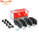 Колодки тормозные задние дисковые (керамика) для а/м FORD Transit Tourneo Custom // OEM GDB1968 ФОРД Транзит