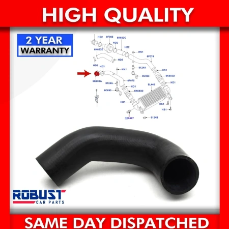 Патрубок интеркулера Connect 1.8TDCI  08.2006-13  R 5050743