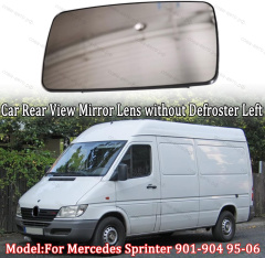 Стекло зеркала левое с пластиком механическое MERCEDES-BENZ SPRINTER 1995-2006