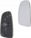 Стекло МЕХАНИЧЕСКОЕ ЛЕВОЕ зеркала Ford Transit 1995-2000 (крепление под шар)