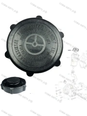 Крышка бачка ГУР черно-желтая Ford Focus 1, 2, 3, Fusion, Mondeo 3, 4, C-Max, Transit