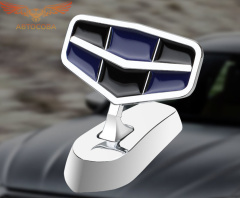 Логотип автомобиля передний  из цинкового сплава вертикальная модификация Geely