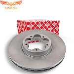 Диск тормозной передний Ford Transit 2014- / Ford Custom (спарка) 308 mm