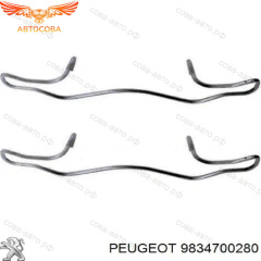 Комплект установочный перед. торм. колодок Honda Accord VII-VIII 03-, Renault Duster 11-, Kaptur 16-, MB E-Class (210) 95-