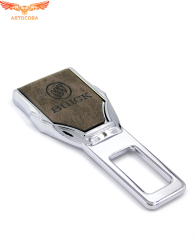 Заглушка ремня безопасности кожаная тёмно-коричневая Buick