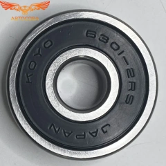 Подшипник 6301 Koyo 12*37*12мм (100% оригинал) 6301CMC3, шариковый, радиальный, однорядный, уплотнения с двух сторон, ZZ LLU CM 5K 2RS RS C3