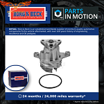 Помпа воды для Ford 1.8 / 2.0 / 2.3 Focus II-III / C-Max / Mondeo III-IV 2001->