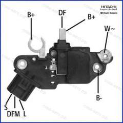Регулятор напряжения генератора Ford Transit 2000-2006
