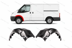 Арка переднее ЛЕВАЯ и ПРАВАЯ внутреннее Ford Transit 2000-2013