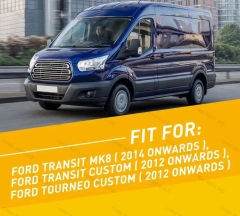 Отбойник 2 шт. задней рессоры верхний для Ford Transit 2013-  (высота 120 мм)