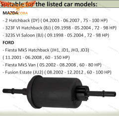 Фильтр топливный для Ford Fiesta 2001- / Fusion (бензин)