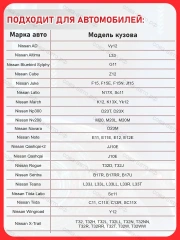 Катушка 1 шт. зажигания Nissan Qashqai (J10, NJ10, JJ10E) 07-, Renault Koleos I,II 08-, Infiniti QX50 13-, QX70 13-, FX37 08-