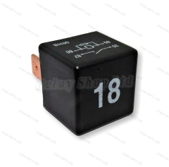 Реле (4-контактное) Audi VW Seat Skoda Black-18 12V 40A