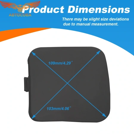 Крышка фаркопа переднего бампера, буксировочная проушина для Toyota RAV4 2009-2012