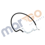 Шланг г/у руля низкого давления (железный с резиновой трубкой в сборе) Ford Transit 2.5TD 1995-2000