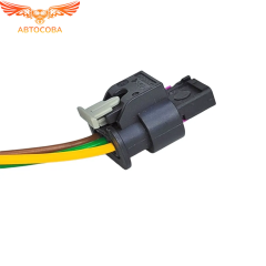 Разъем парктроника для VAG / BMW / Mercedes трехконтактный с проводами