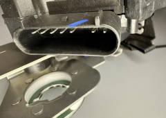 Механизм замка двери кабины Transit 2014- LH (7pin)