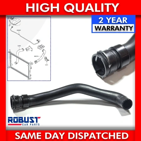 Верхний патрубок радиатора  FIESTA 2001-2008 все бензины