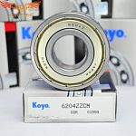 Подшипник KOYO 6204-ZZ (6204 ZZ / 80204 / 204) размер 20*47*14 Япония